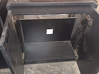Lot 386 - badkamermeubel zwart. 7 stuks - afbeelding 3 van  5