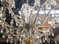 Lot 386 - glazen luster - afbeelding 1 van  1
