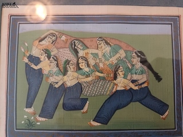 Lot 386 - kader india - afbeelding 2 van  2