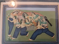Lot 386 - kader india - afbeelding 2 van  2