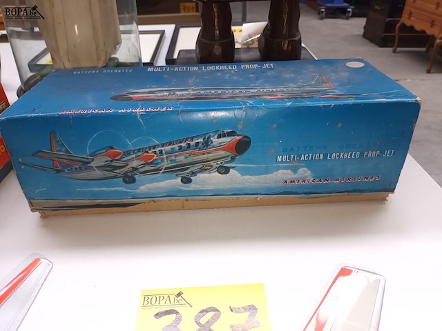 Lot 387 - blikken vliegtuig - afbeelding 4 van  6