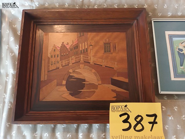 Lot 387 - kader brugge - afbeelding 1 van  3