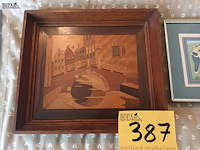 Lot 387 - kader brugge - afbeelding 1 van  3