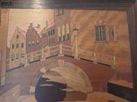 Lot 387 - kader brugge - afbeelding 2 van  3