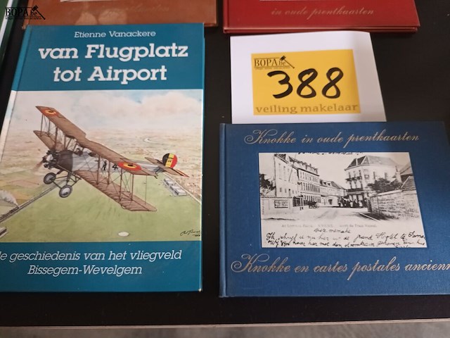 Lot 388 - boeken west-vlaamse gemeentes. 8 stuks - afbeelding 5 van  5