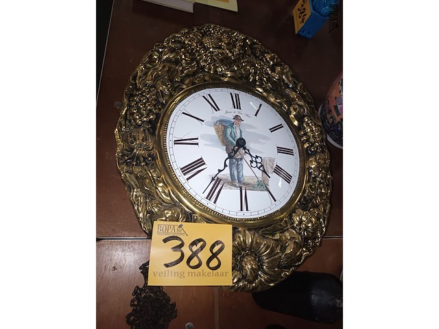 Lot 388 - comtoise klok - afbeelding 1 van  4