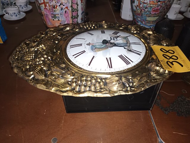 Lot 388 - comtoise klok - afbeelding 3 van  4