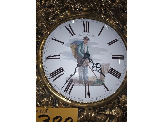 Lot 388 - comtoise klok - afbeelding 4 van  4