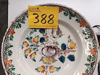 Lot 388 - sierbord polychroom - afbeelding 3 van  5