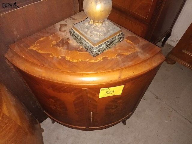 Lot 389 - antieke hoekkast - afbeelding 3 van  4