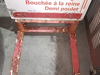 Lot 39 - dubbelzijdig stoepbord - afbeelding 2 van  4