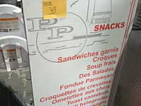 Lot 39 - dubbelzijdig stoepbord - afbeelding 3 van  4