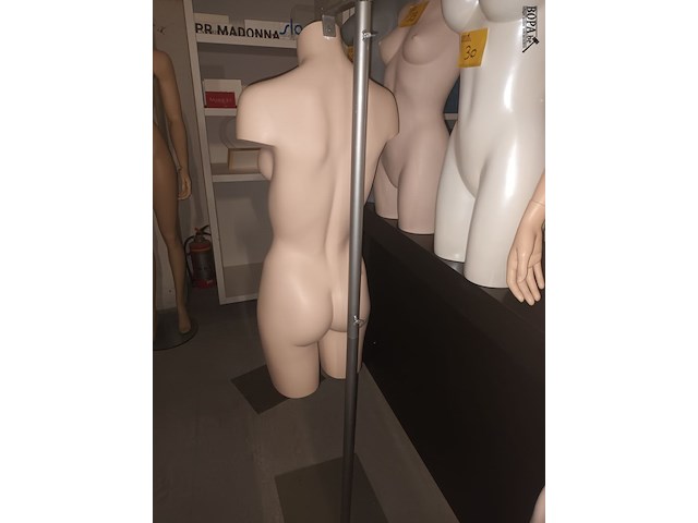 Lot 39 - huidskleur torso vrouw met statief - afbeelding 3 van  4