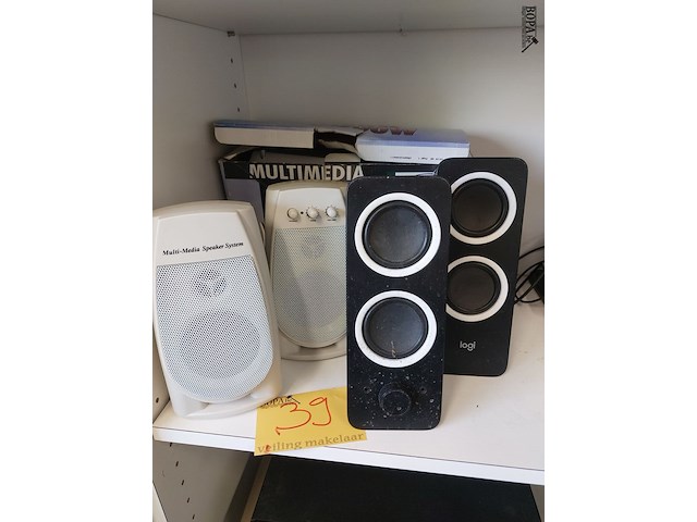 Lot 39 - lot computerspeakers, 3 paar - afbeelding 5 van  5