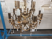 Lot 39 - luster koper met kristallen - afbeelding 4 van  5