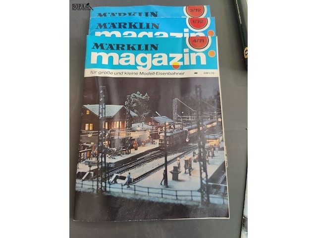 Lot 39 - märklin magazines - 5 stuks - afbeelding 3 van  5