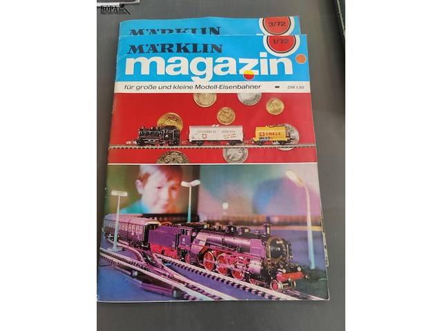Lot 39 - märklin magazines - 5 stuks - afbeelding 4 van  5