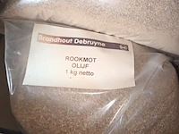 Lot 39 - rookmot olijf 1 kg. 17 stuks - afbeelding 2 van  2