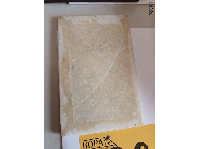 Lot 39 - tablet met tempeltafereel - afbeelding 2 van  4