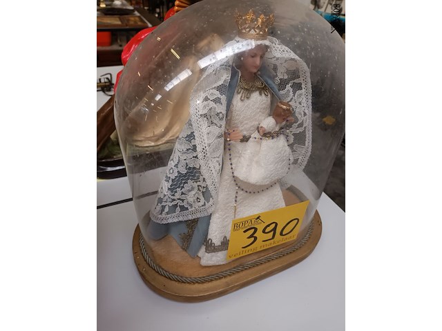 Lot 390 - globe met maria - afbeelding 3 van  3