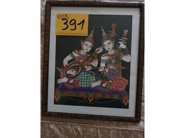 Lot 391 - kader india - afbeelding 1 van  3