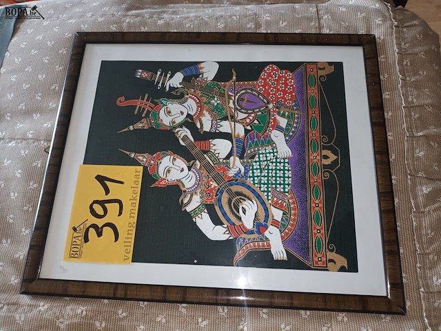 Lot 391 - kader india - afbeelding 3 van  3