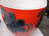 Lot 391 - retro bloempot bay keramik - afbeelding 3 van  4