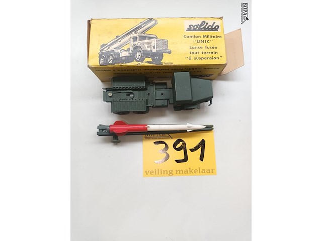 Lot 391 - solido camion militaire - afbeelding 1 van  3