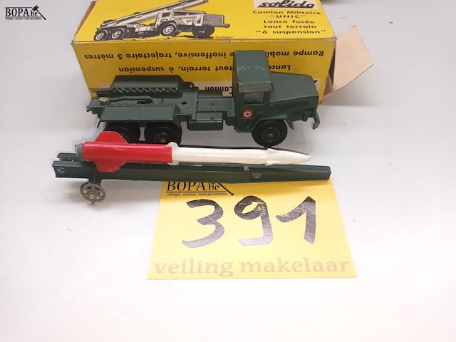 Lot 391 - solido camion militaire - afbeelding 3 van  3