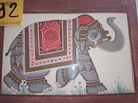 Lot 392 - kader olifant - afbeelding 2 van  2