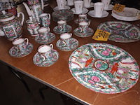 Lot 393 - chinees koffieservies. 25 stuks - afbeelding 3 van  4