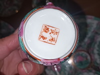 Lot 393 - chinees koffieservies. 25 stuks - afbeelding 4 van  4