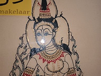 Lot 393 - kader india - afbeelding 2 van  3