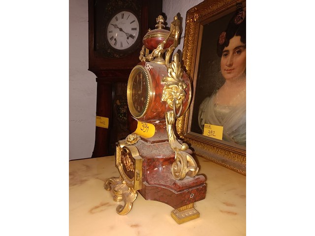 Lot 394 - schouwklok - afbeelding 3 van  4