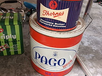 Lot 395 - blikken dozen. 7 stuks - afbeelding 4 van  4