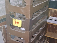 Lot 396 - pvc wijnrek 13 stuks - afbeelding 1 van  1