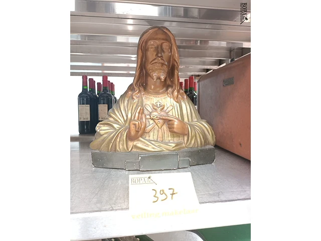 Lot 397 - heiligenbeeld - afbeelding 1 van  3