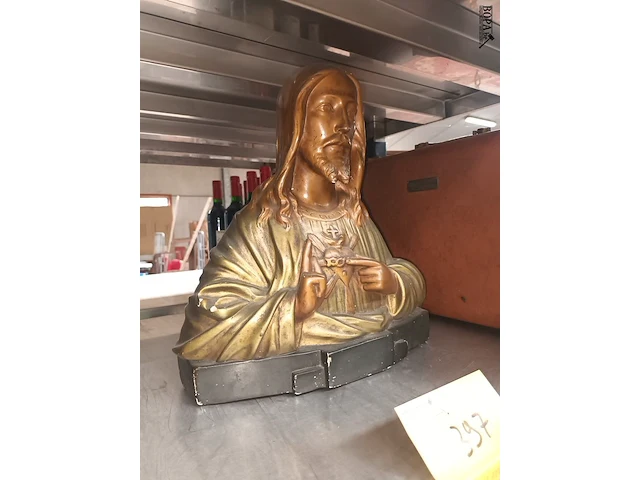 Lot 397 - heiligenbeeld - afbeelding 2 van  3