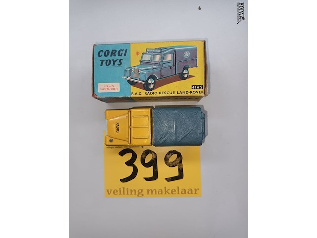 Lot 399 - corgi toys r.a.c. - afbeelding 1 van  4