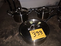 Lot 399 - kookpotten piet huysentruyt. 5 stuks - afbeelding 2 van  3