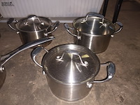 Lot 399 - kookpotten piet huysentruyt. 5 stuks - afbeelding 3 van  3