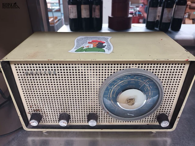 Lot 399 - vintage radio philips - afbeelding 2 van  5