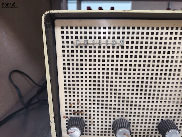 Lot 399 - vintage radio philips - afbeelding 3 van  5