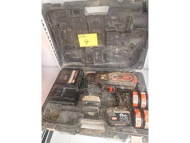 Lot 4 - accu vlechtmachine rebartier - afbeelding 1 van  6