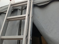 Lot 4 - aluminium ladder - afbeelding 4 van  4