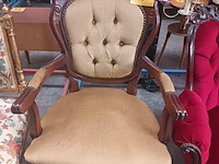 Lot 4 - armstoel louis xv
