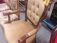 Lot 4 - armstoel louis xv - afbeelding 2 van  3