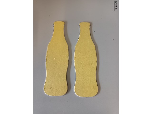 Lot 4 - coca cola deurplaatjes. 2 stuks - afbeelding 3 van  3