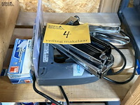 Lot 4 - electronische schieter rapid en 2 handmatige schieters