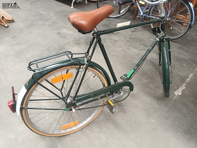 Lot 4 - herenfiets groen raleigh - afbeelding 4 van  4